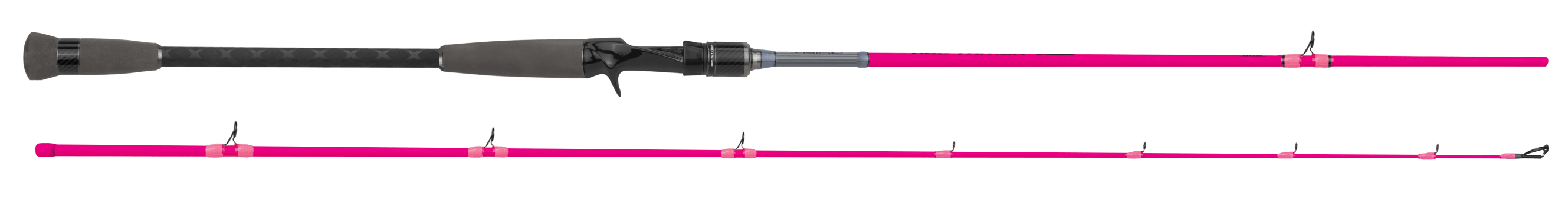 Vara Para Carretilha Saint Pro Tamba Pink Lady Pesqueiro - 25-50 Lbs - 2,40m - 2 Partes