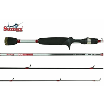 VARA PARA CARRETILHA SUMAX COMMAND 6'0" (1.83M) - 6-15LBS - INTEIRA