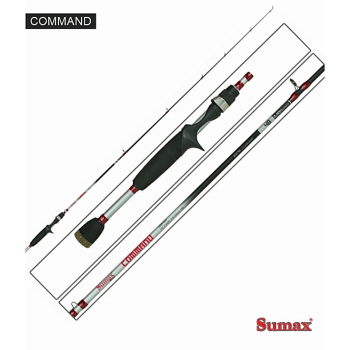 VARA PARA CARRETILHA SUMAX COMMAND 6'0" (1.83M) - 6-15LBS - INTEIRA