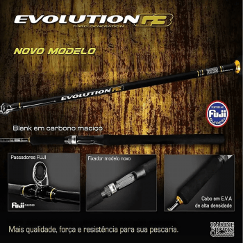 VARA PARA MOLINETE MARINE SPORTS EVOLUTION G3 EVG-S 601MH 1,83M 15-30LBS