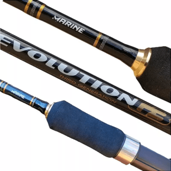 VARA PARA MOLINETE MARINE SPORTS  EVOLUTION G3 EVG-S 601MM 1.83M - 8-17LB - INTEIRA