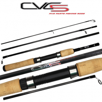 VARA PARA MOLINETE MARURI CVC5 565S 1,68M - 8-17LB - 5 PARTES - CARBONO