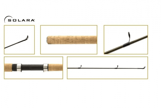 Vara Para Molinete Shimano Solara Sls60m2 6 0 (1.83m) 6-14lb 2partes