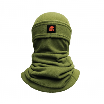 Balaclava Touca Mascara Gorro Térmico Fleece Monster 3x M3x Winter Verde Militar