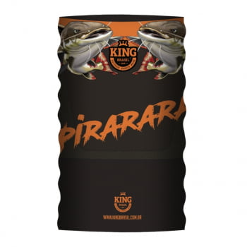 BANDANA (MASCARA, BUFF, TUBE) DE PROTECAO PARA PESCA KING BRASIL - PIRARARA - 10