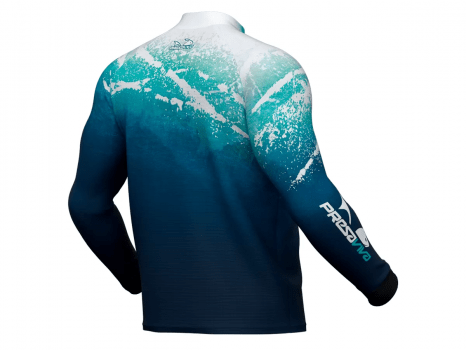 CAMISETA CAMISA DE PESCA PRESA VIVA UDERLAND 01 - PROTECAO UV 30+