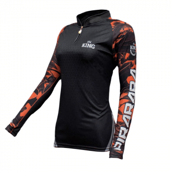 CAMISETA CAMISA PESCA FEMININA PROTECAO SOLAR UV50+ KING BRASIL - KFF601 - SECAGEM RAPIDA