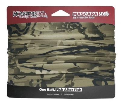 MASCARA DE PROTEÇÃO SOLAR DRI-FIT MONSTER 3X TUBE BANDANA - VARIAS CORES