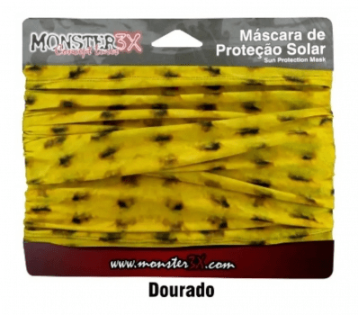 MASCARA DE PROTEÇÃO SOLAR DRI-FIT MONSTER 3X TUBE BANDANA - VARIAS CORES