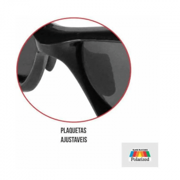 OCULOS DE PESCA POLARIZADO MARINE SPORTS MS-15130 SMOKE - ANTI REFLEXO