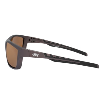 OCULOS DE SOL PESCA POLARIZADO FISHING 1001 SAINT PROTECAO +UV400 - BROWN