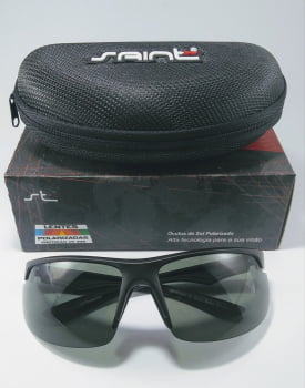 OCULOS PARA PESCA POLARIZADO SAINT BRAVO - SMOKE UV 400 C/ ESTOJO