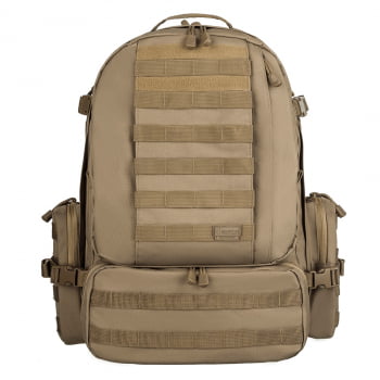 MOCHILA INVICTUS DEFENDER 55 LITROS - TATICA CAMPING MILITAR ORIGINAL - VARIAS CORES