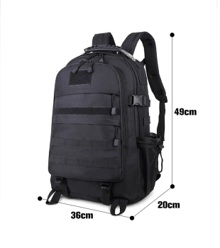 MOCHILA TATICA MILITAR C3 ADVENTURE REFORÇADA 35L OXFORD 600D - RESISTENTE A AGUA